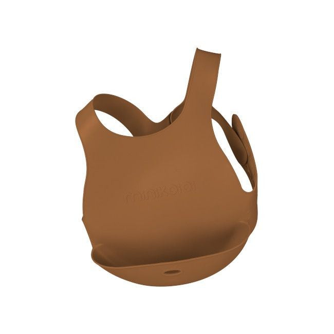 Minikoioi Babete Flexi-Bib - Woody Brown
