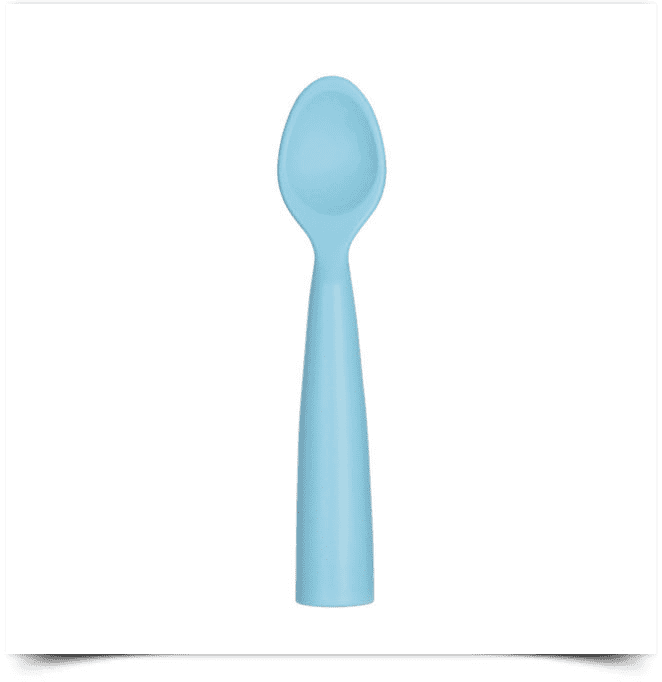 Minikoioi Colher em Silicone - Azul