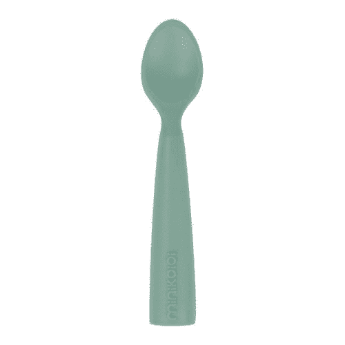 Minikoioi Colher em Silicone - River Green
