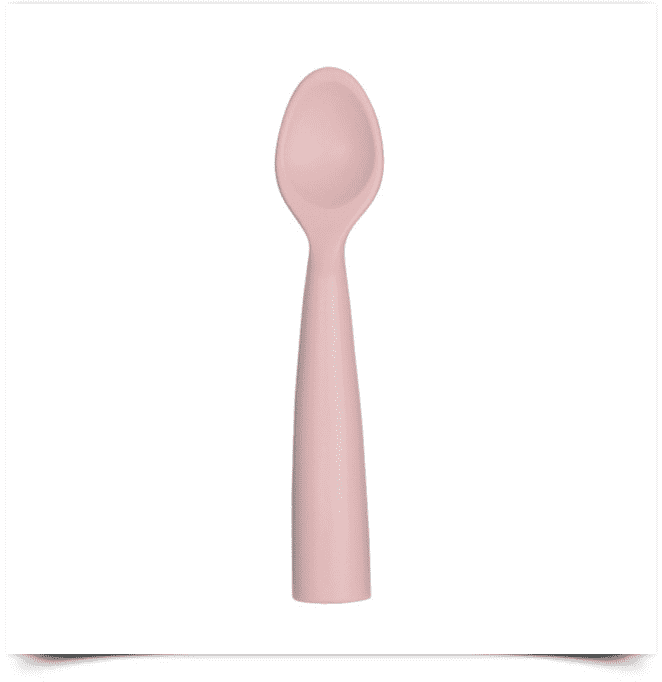 Minikoioi Colher em Silicone - Rosa
