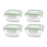 Miniland Conjunto 4 Recipientes Vidro Quadrado - Chip