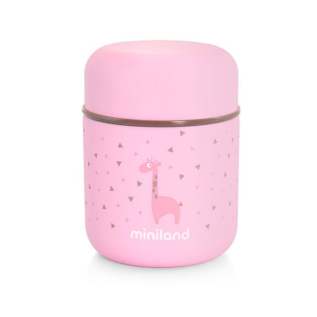 Miniland Termo para Sólidos Silky 280ml - Rosa