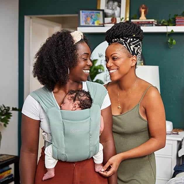 Ergobaby Embrace Soft Air Mesh Sage - Mochila Portabebé