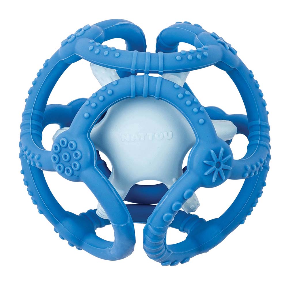 Nattou Bola Silicone - Azul