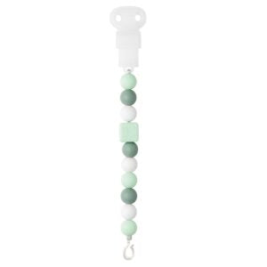 Nattou Corrente Xuxa Silicone - Menta/Branco