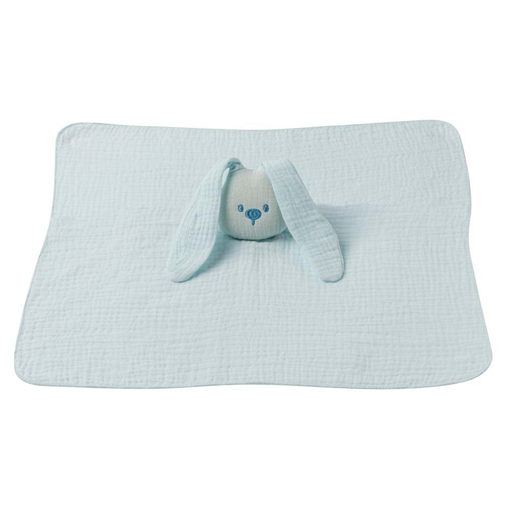 Nattou Lapidou Doudou Algodão - Azul Água