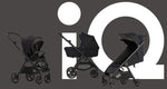 Anex Carrinho de Passeio IQ 2 em 1 + Buggy Basic - Nix