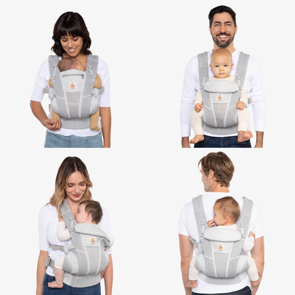 Ergobaby Omni Clássico Negro - Mochila Portabebé
