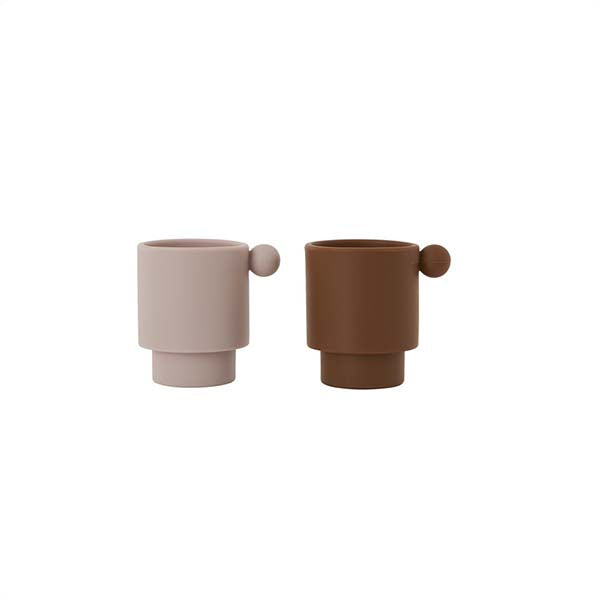 OYOY - 2 Copos - Caramel / Rose