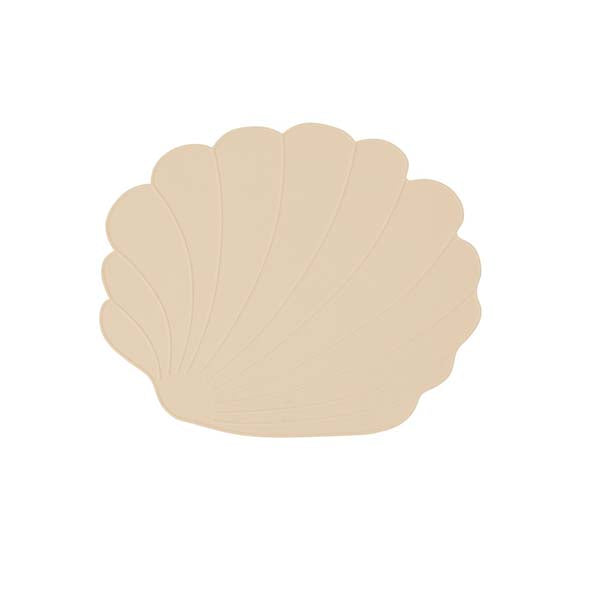 OYOY - Tapete de Silicone Sea Shell - Vanilla