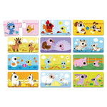 Janod Puzzle Papás e Animais Bebés