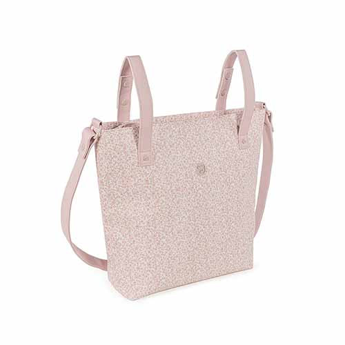 Pasito a Pasito Mala para Carrinho Flower Mellow - Rosa