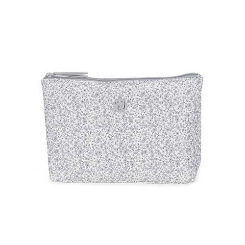 Pasito a Pasito Necessaire Flower Mellow - Cinza
