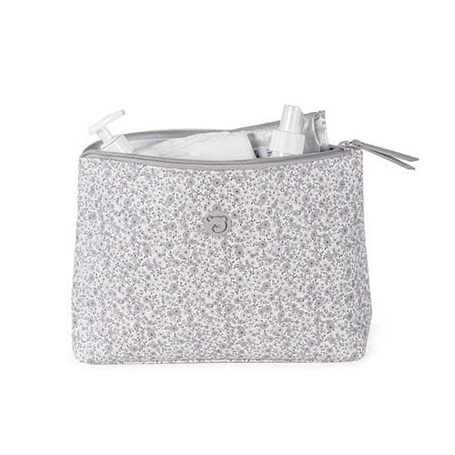 Pasito a Pasito Necessaire Flower Mellow - Cinza