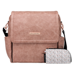 Petunia Boxy Backpack - Dusty Rose Leatherette