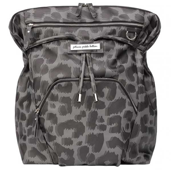 Petunia Mochila Cinch Convertível Backpack - Shadow Leopard