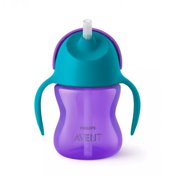 Philips Avent Magic Cup 200 ml. Palha com Asas - 9m+ Lilás e Azul