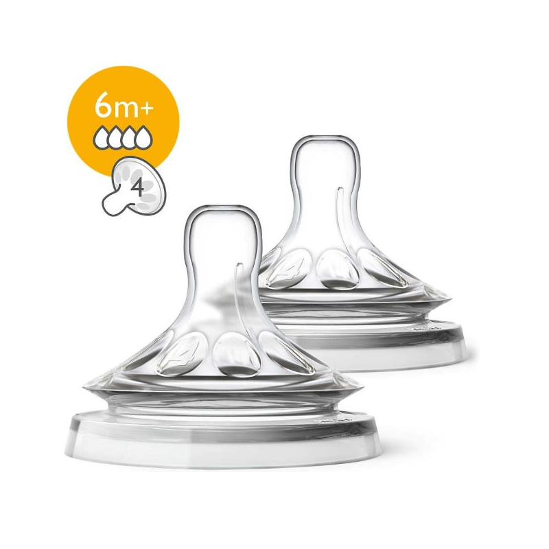 Philips Avent Natural Tetinas Fluxo Rápido 