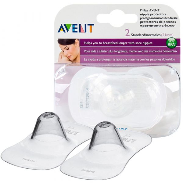 Philips Avent 2 Protectores para os mamilos em Silicone Pequeno