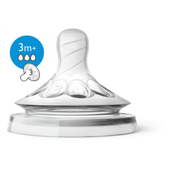 Philips Avent Natural Tetinas Fluxo Médio 