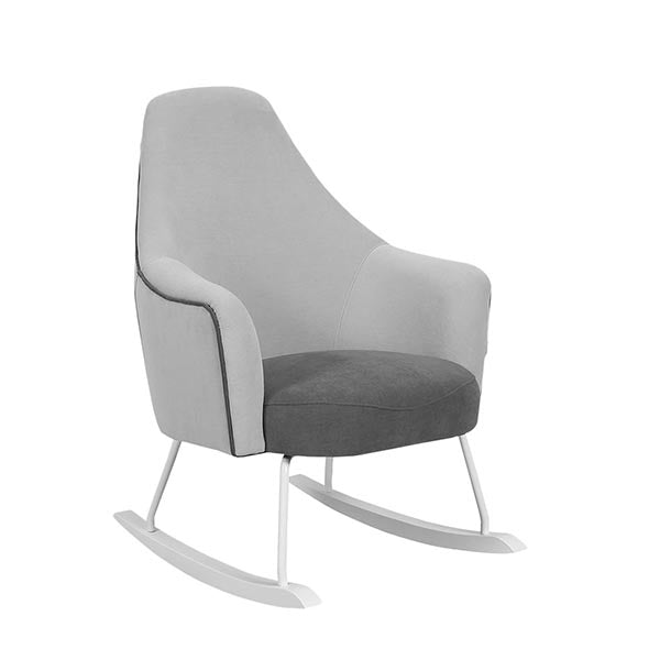 Poltrona de Amamentação Moom da Micuna - Branco Babybacter Grey