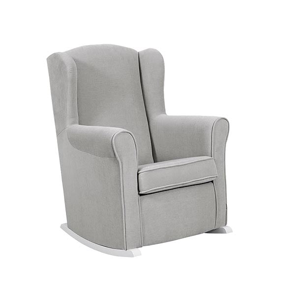 Poltrona de Amamentação Nanny da Micuna - Branco Soft Grey