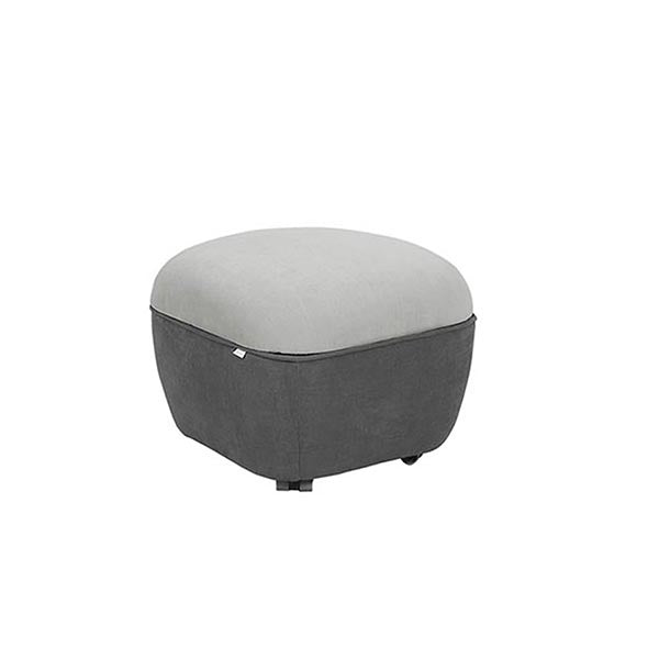 Puff Moom para Poltrona de Amamentação da Micuna - Babybacter Grey
