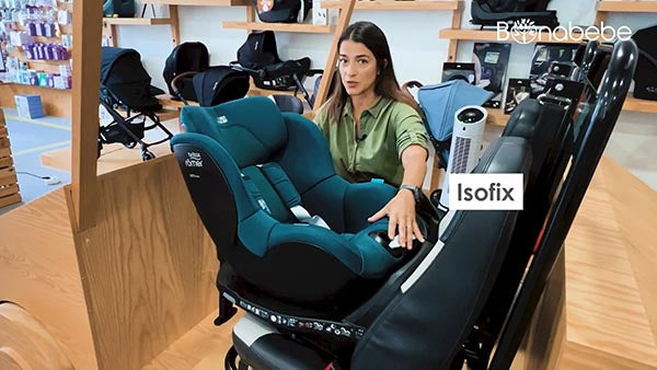 Cadeira Auto DualFix PRO M da Britax Romer - Atlantic Green dos 3 meses a 4 anos