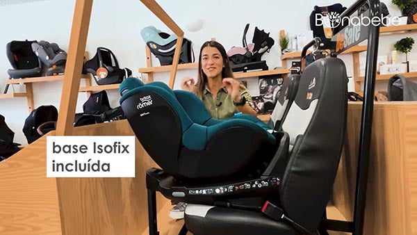 Cadeira Auto DualFix PRO M da Britax Romer - Atlantic Green dos 3 meses a 4 anos
