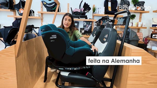 Cadeira Auto DualFix PRO M da Britax Romer - Night Blue dos 3 meses a 4 anos