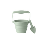 Scrunch - Mini Balde de Praia em Silicone c/ Pá - Sage
