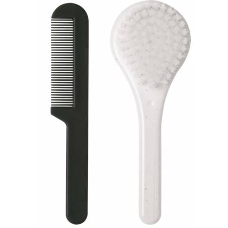 Luma Conjunto de Escova e Pente - Speckle White