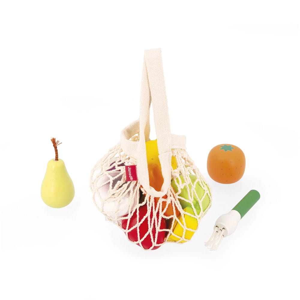 Janod Saco de Rede com Frutas e Vegetais