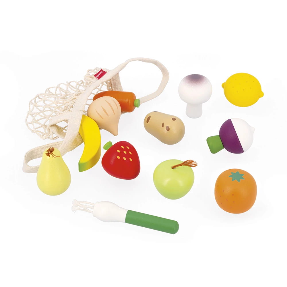Janod Saco de Rede com Frutas e Vegetais