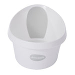 Shnuggle Banheira - Branca c/ encosto Cinza
