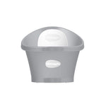 Shnuggle Banheira - Cinza c/ encosto Branco