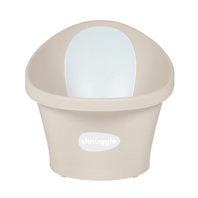 Shnuggle Banheira - Taupe c/ encosto Branco