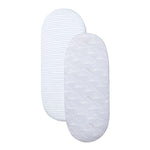 Shnuggle Pack 2 Lençóis para Alcofa Dreami - Grey