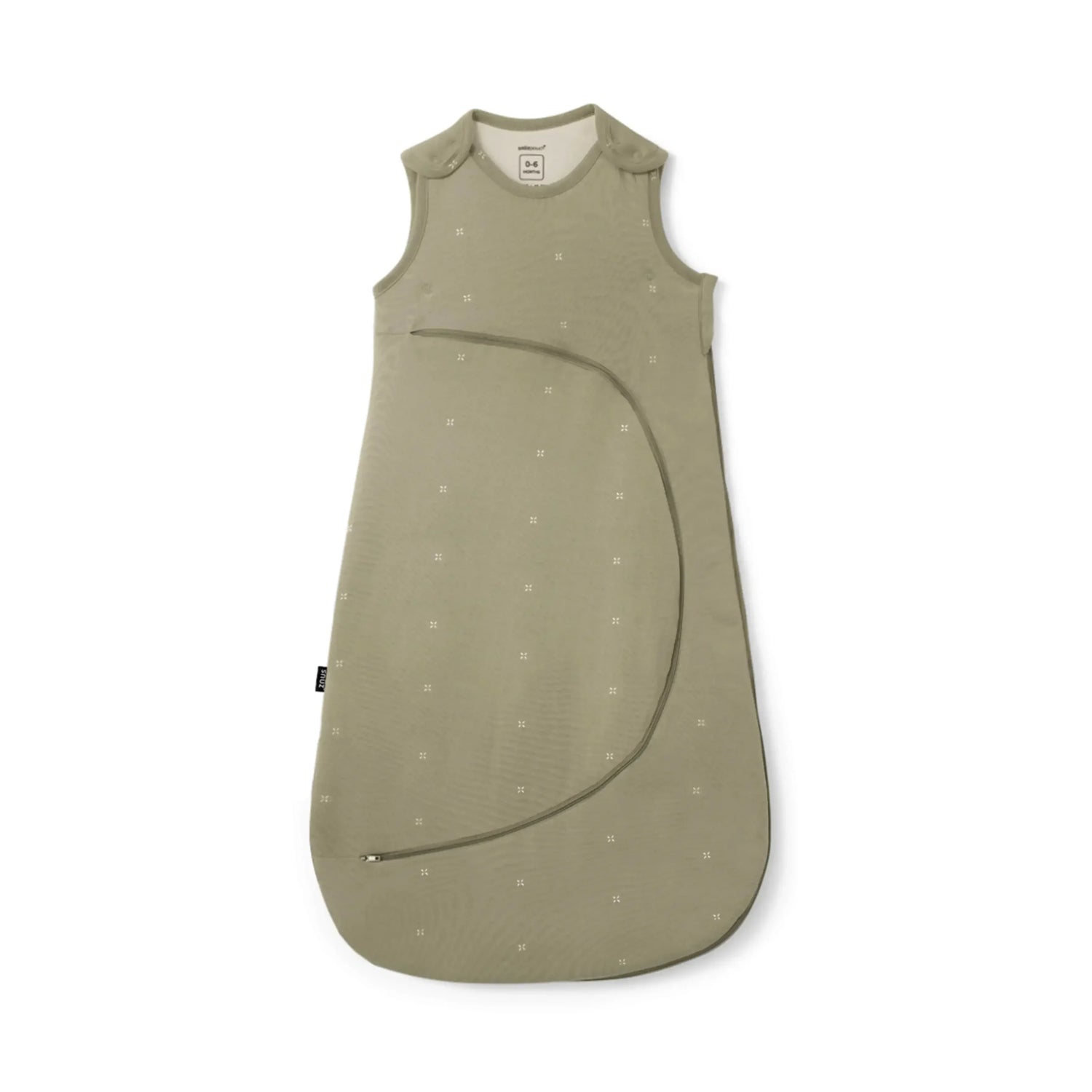 SnuzPouch Saco de dormir 0-6 meses Tog 1.0 - Sage Cross