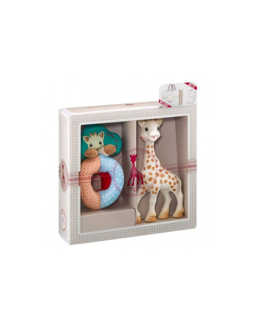 Sophie La Girafe - O meu primeiro conjunto Sophie La Girafe + Roca Sense & Soft