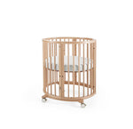 Stokke Sleepi Mini Berço + Colchão + Lençol - Natural