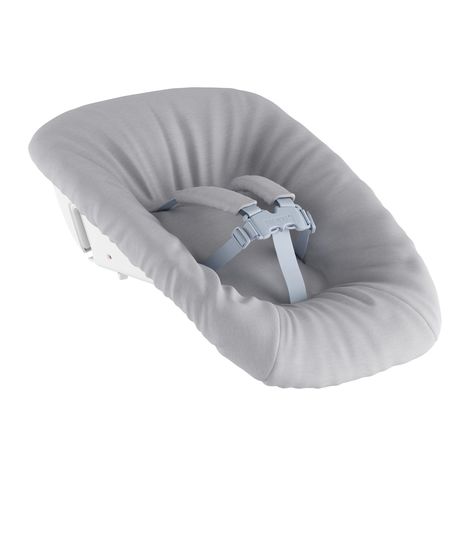 Stokke Bundle Cadeira Tripp Trapp + Baby Set + Espreguiçadeira - Storm Grey