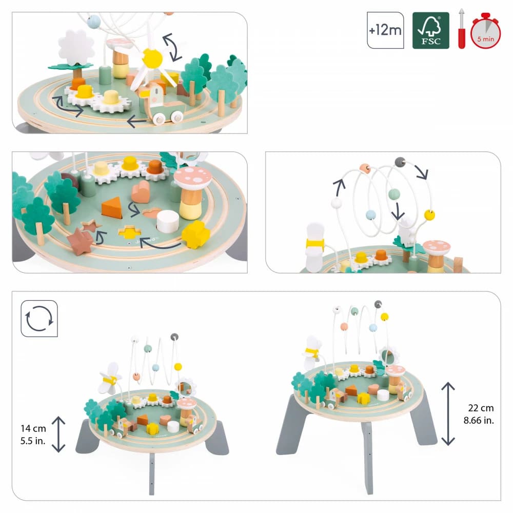 Janod Mesa de Atividades Jardim