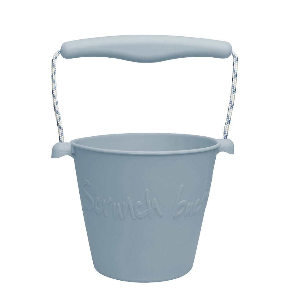 Scrunch - Balde de Praia em Silicone - Azul