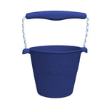 Scrunch - Balde de Praia em Silicone - Azul Noite