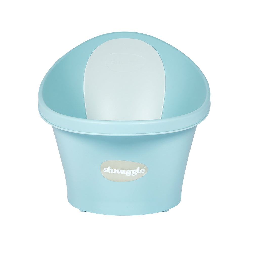 Shnuggle Banheira - Aqua c/ encosto Branco