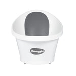 Shnuggle Banheira - Branca c/ encosto Cinza Estrela