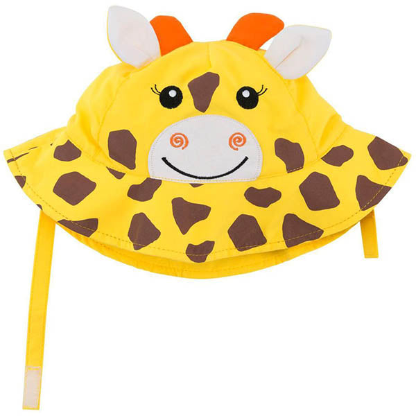 ZooCchini - Chapéu com UPF 50 6-12 meses - Girafa