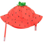 ZooCchini - Chapéu com UPF 50 6-12 meses - Morango