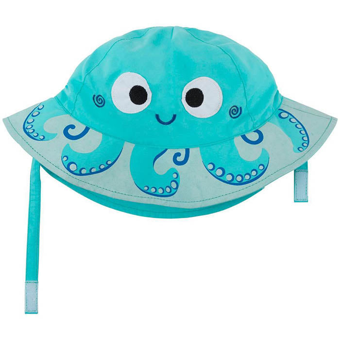 ZooCchini - Chapéu com UPF 50 6-12 meses - Polvo